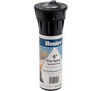 Hunter PROS-04 10,2 cm Pop Up Irrigatore Corpo, Testa di irrigazione resistente a lunga durata per prato e giardino, adatto per ugelli MP Rotator regolabili e fissi, connessione ½ NPT