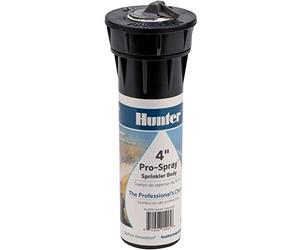 Hunter PROS-04 10,2 cm Pop Up Irrigatore Corpo, Testa di irrigazione resistente a lunga durata per prato e giardino, adatto per ugelli MP Rotator regolabili e fissi, connessione ½ NPT