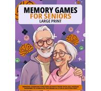 Hunter Publishing Large Print Memory Games For Seniors (Tascabile)