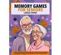 Hunter Publishing Large Print Memory Games For Seniors (Tascabile)