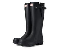 HUNTER Regolabile lateralmente, Stivali in Gomma Unisex-Adulto, Nero, 47 EU Larga