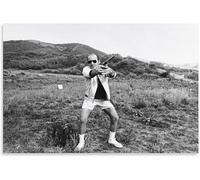 Hunter S. Thompson, Dipinto Su Tela, Poster Da Parete E Stampa Artistica, Decorazione Moderna Per La Famiglia, 50X70 Cm, Senza Cornice