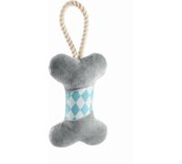 Hunter Salima - Giocattolo per Cani, Osso Grigio 18 cm - 1 pz.