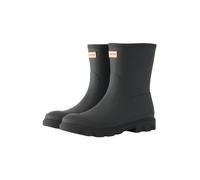 Hunter - Downpour - Stivali da pioggia corti unisex neri-Nero 45-46