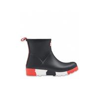 Hunter - Stivaletto Corto Play con Suola a Righe - - Shoes - Donna - Nero - 37 EU
