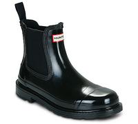 Hunter Stivali CHELSEA COMMANDO GLOSS BOOT in Nero 40 / 41