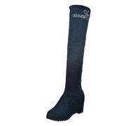 Hunter Stivali Donna Estivi Traforati Bianchi - Anfibi Uomo - Stivaletti Neri Bassi - Scarpe Alti Sopra Il Ginocchio Senza Tacco