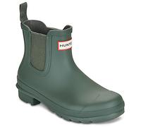Hunter Stivali ORIGINAL CHELSEA BOOT in Verde 37