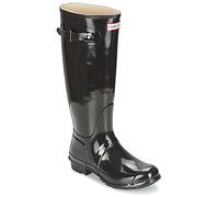 Hunter Stivali WOMEN'S ORIGINAL TALL GLOSS in Nero 39