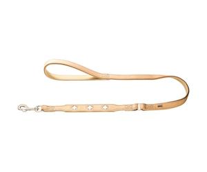HUNTER Swiss Guinzaglio da allenamento in pelle 1,8cm/1m beige