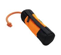HUNTER Trainer Snack Dummy con corda di lancio, 37 cm, arancione/nero