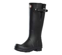Hunter Uomo Stivali Wellington alti regolabili Downpour, Nero