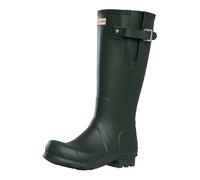 Hunter Uomo Stivali Wellington alti regolabili Downpour, verde