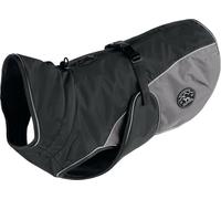 Hunter Uppsala Cozy - Cappottino per Cani, Poliestere Antracite/Grigio - 35 cm