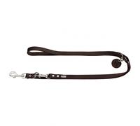 Hunter - V-Leash - Guinzagli per cani Länge max. 200 cm - Breite 1,3 cm brown
