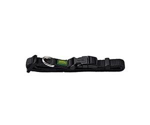 HUNTER Vario Basic - Collare per Cani, Resistente, Flessibile, Chiusura a Scatto, S/1,0, Nero