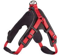 HUNTER Vario - Imbracatura in neoprene rapida, taglia XS, 38-45 cm, 15 mm, rosso/nero