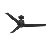 Hunter Ventilatore da Soffitto con Telecomando Athens Nero Senza Luce [EEK: Inaditato]