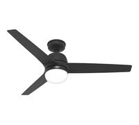 Hunter Ventilatore da soffitto Seawave nero con luce