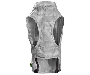 Hunter - Waterproof Jacket Huka To Go - Cappottini per cani Rücken 40 cm - Hals 30-56 cm, Bauch 40-63 cm silber / reflektierend
