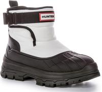 HUNTER WFS2000NYR-WHB Intrepido Neve Donna Stivale Bianco Nero EU 36-42