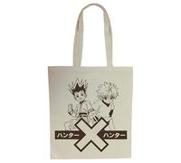 ABYSTYLE - HUNTER X HUNTER Tote Bag Gon & Kirua, beige, Dimensions : 37 x 42 cm