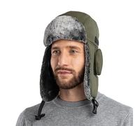 HunterBee Orecchie Cappello Bombardiere Ushanka Uomo Donna Berretto Russo Cacciatore di Trapper Freddo Antivento Pelliccia Sci da Caccia Neve eschimese