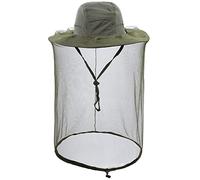 HunterBee Zanzariera Cappello Velo da Pesca Apicoltore Cap Bee Net Apicoltura Cappuccio