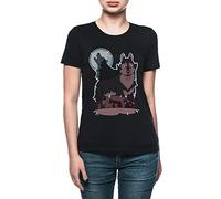 Hunters Wolf From The Owl House Maglietta da donna Nero, Nero, M