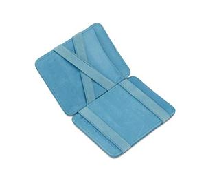 HUNTERSON Portafogli magico sottile e minimalista vera pelle e con sistema di blocco RFID