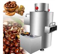 HUNTFF Macchina Apri-gusci di Castagne Commerciale da 550 W, Macchina Automatica per incidere Le Castagne 50 kg/h, Macchina elettrica per pelare Le Castagne Senza danneggiare Le Castagne.
