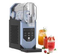 HUNTFF Macchina per Granite, Macchina per Bevande ghiacciate Commerciale da 2 Litri, frullati fusi con 5 modalità preimpostate, Non Serve Ghiaccio, autopulente, Ideale per frullati, Cocktail, frapp
