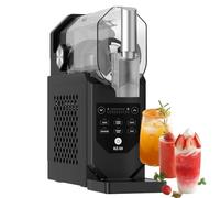 HUNTFF Macchina per Granite, Macchina per Bevande ghiacciate Commerciale da 2 Litri, frullatore con 5 modalità preimpostate, Non Serve Ghiaccio, autopulente, Ideale per frullati, Cocktail, frappé,
