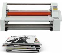 HUNTFF Macchina PLASTIFYER per laminazione di Carta, a Freddo e a Caldo, Ideale per la conservazione e la valorizzazione dei Documenti