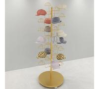 HUNTFF Supporto per Cappelli da Baseball, Supporto per Cappelli, espositore per Cappelli, espositore per Cappelli in Metallo, Organizer per riporre Cappelli, Supporto per Cappellini Indipendente, u