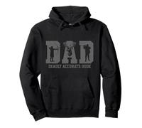 Hunting Dad Deadly Accurate Dude Funny Hunter Festa del papà Felpa con Cappuccio