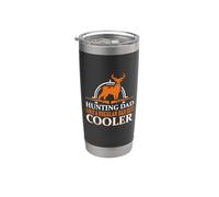Hunting Dad Like A Regular Dad But Cooler Hunter Life Bicchiere termico in acciaio inox doppia parete