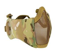 Hunting Explorer Maschera di caccia Explorer mezzo tattico della maglia del fronte Con orecchio della copertura Airsoft CS di protezione inferiore Guard per Paintball BB ripresa