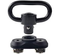 Hunting Explorer QD Sling Mount Sling - Supporto girevole per guida M Lok, sgancio rapido a 2 punti