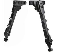 Hunting Explorer Tactical QD Bipod 7,5-9 pollici per esterni, gamma, caccia e tiro, estensione piatto stabile regolabile
