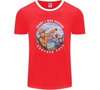 Hunting Making Another Call Hunter Funny Uomo Ringer T-Shirt FotL