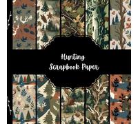Hunting Scrapbook Paper, Chase Junk Journal Paper, Forest Decorative Paper, DIY Projects, Origami, Collage Sheets, Decoupage Paper, 10 Designs, Double SIded