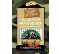 Hunting Word Search Puzzle Book: Word Search with Easy-to-Read Print about hunting equipment, animals, and more | 6 x 9 inches, 110 pages | 50+ Puzzles… Gift for Holidays, Vacations, and Spare Time
