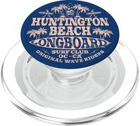 Huntington Beach Longboard Surf Club CA Surfista PopSockets PopGrip per MagSafe
