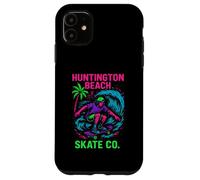 Huntington Beach Skate Co Vintage Uomo Surfs Up Custodia per iPhone 11