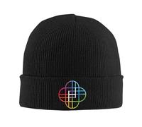 Huntrix Demon Hunter KPOP KPOP Girl Band Mark Cappelli Arcobaleno Cappello a Maglia Cappello Unisex per Adulti Cool Elastici Cappellini Invernali per l'aperto