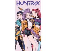 HUNTRIX K-POP DEMON HUNTERS Asciugamano Grande TELO MARE Spiaggia Originale 6151