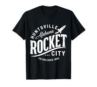 Huntsville Alabama Rocket City 1805, Souvenir da Viaggio Vintage Maglietta