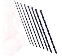 HUNTVE 8 PSC asta in silicone, adatta per 8 aghi maschili extra di sonda tubo in silicone occhio di cavallo, varie dimensioni.