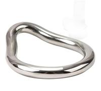 HUNTVE Anello di glamour per uomo Anello di glamour di potenziamento della sborra, giocattoli maschili (45 mm)